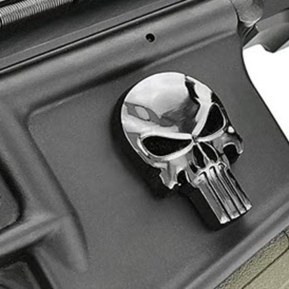 Marvel Other - Dark Gunmetal The Punisher metal 3D sticker decal